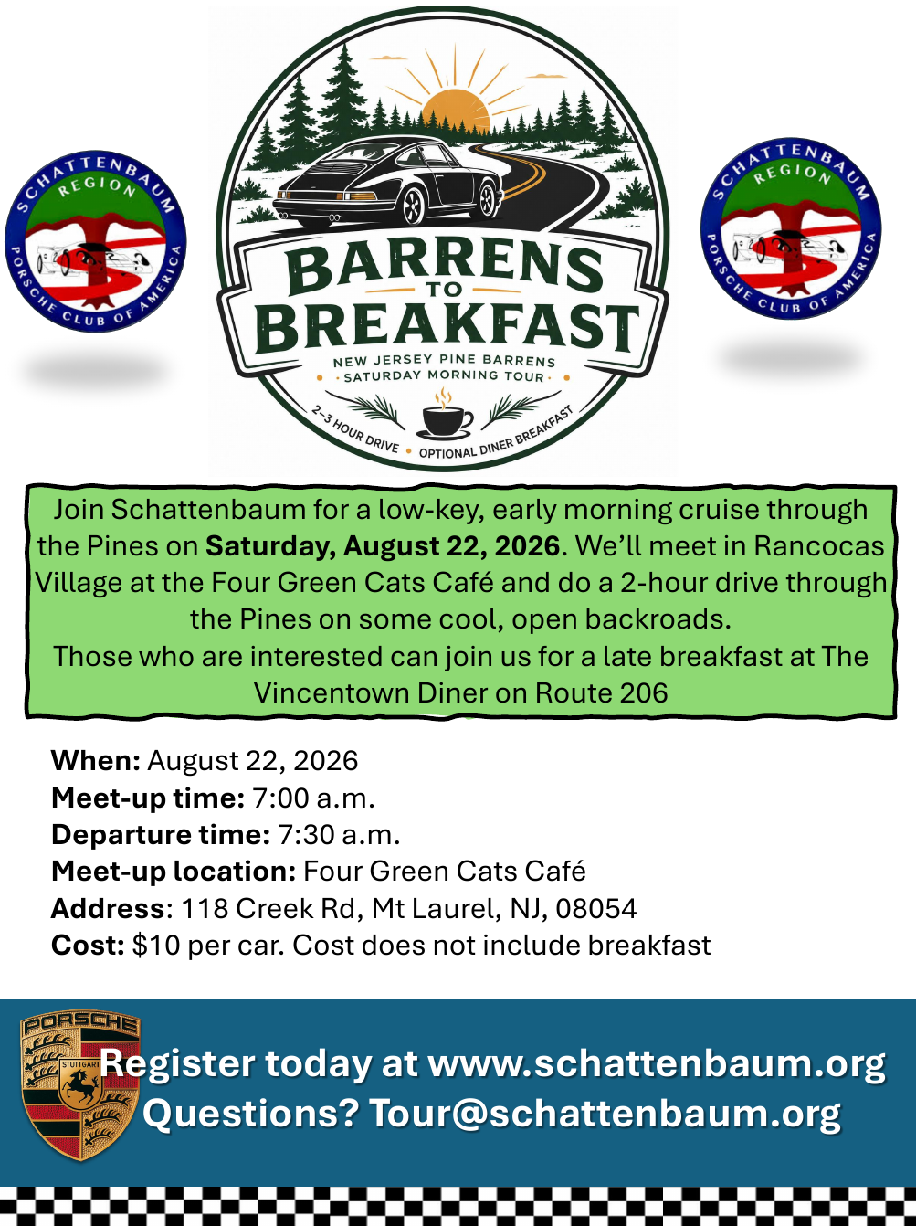 Barrens to Breakfast Tour