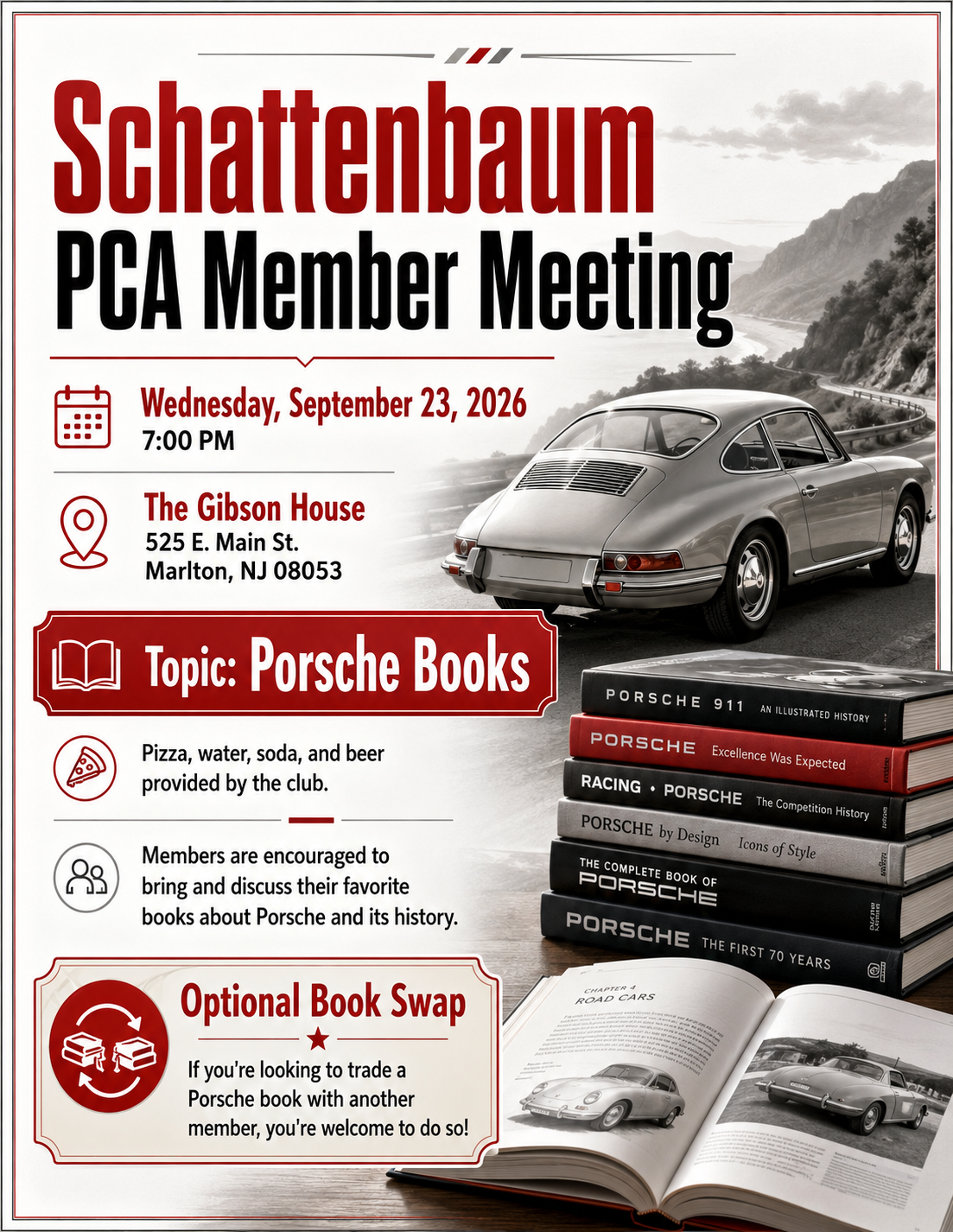 Member Meeting - Porsche Books
